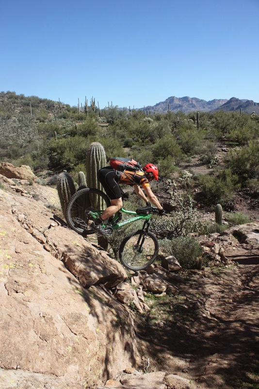 KTrail Mountain Biking Trail Gold Canyon, Arizona