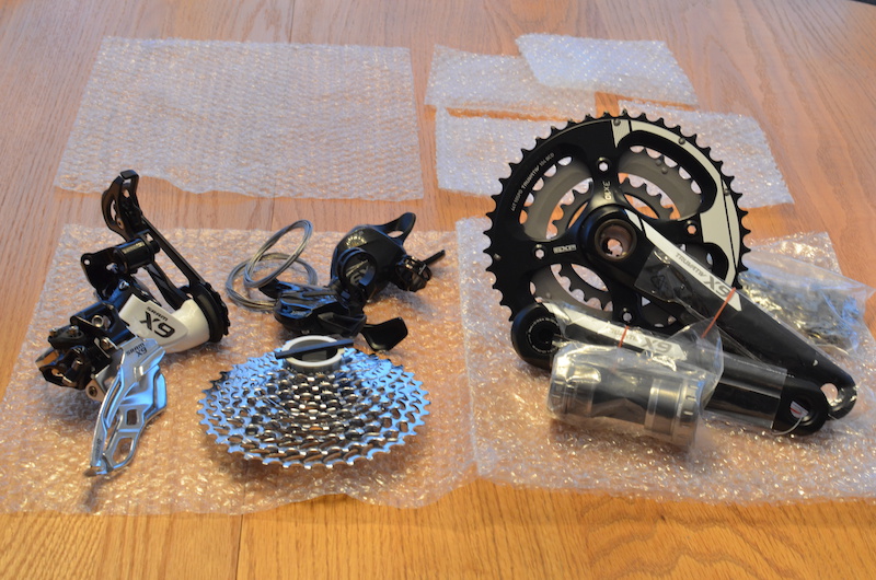 sram x9 1x10 groupset