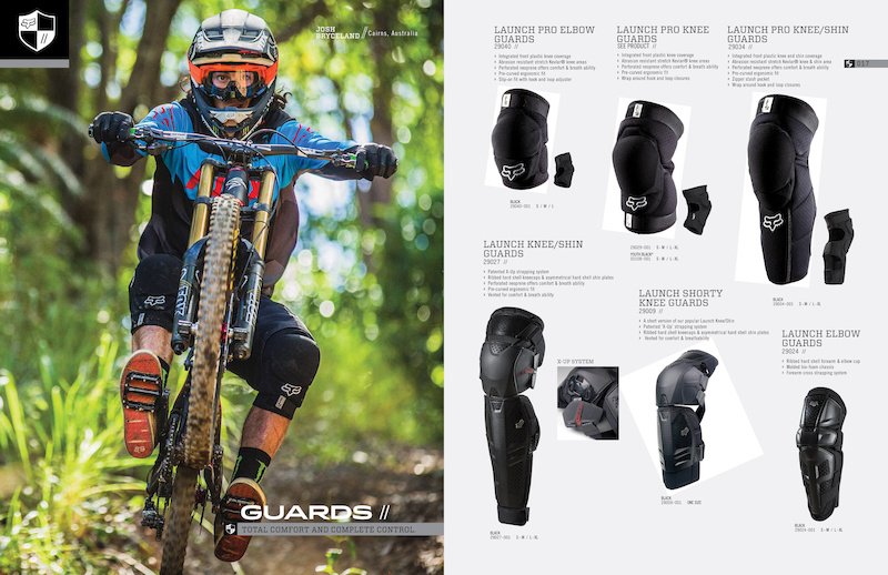 fox dh knee pads