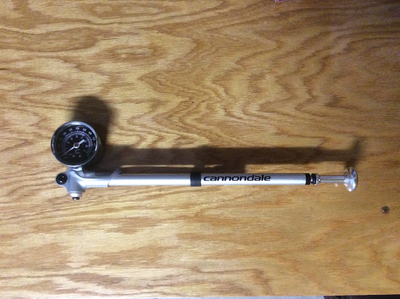 cannondale shock pump