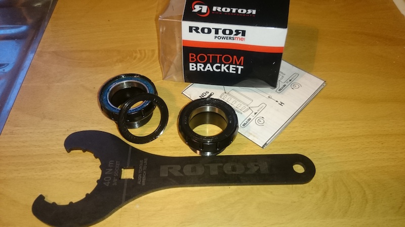 2015 Rotor BSA to BB30 Bottom Bracket with tool
