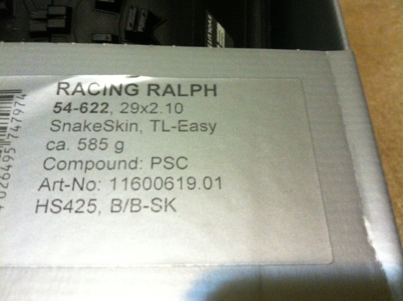 0 *BRAND NEW* Schwalbe Racing Ralph