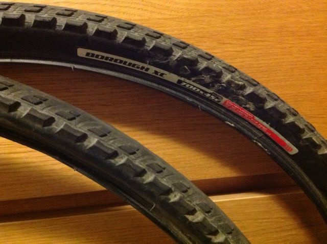 2014 Set of Specialized Borough XC 700x45 tires