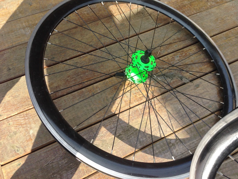 2012 STATE BICYCLE CO flip flop wheels, deep rim