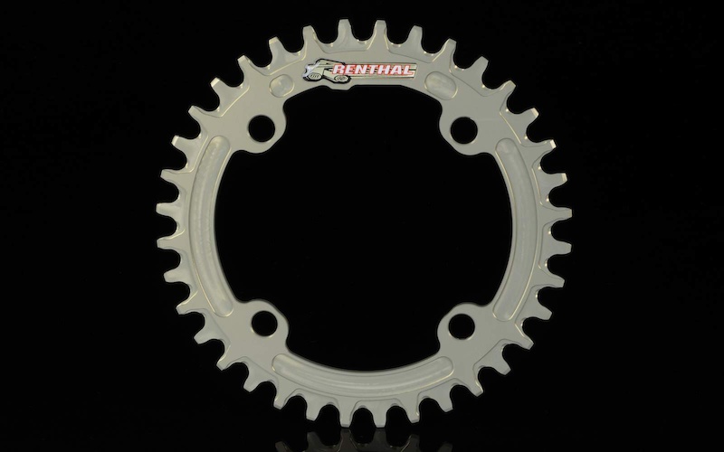 32t 104mm BCD Gold Renthal 1XR Chainring
