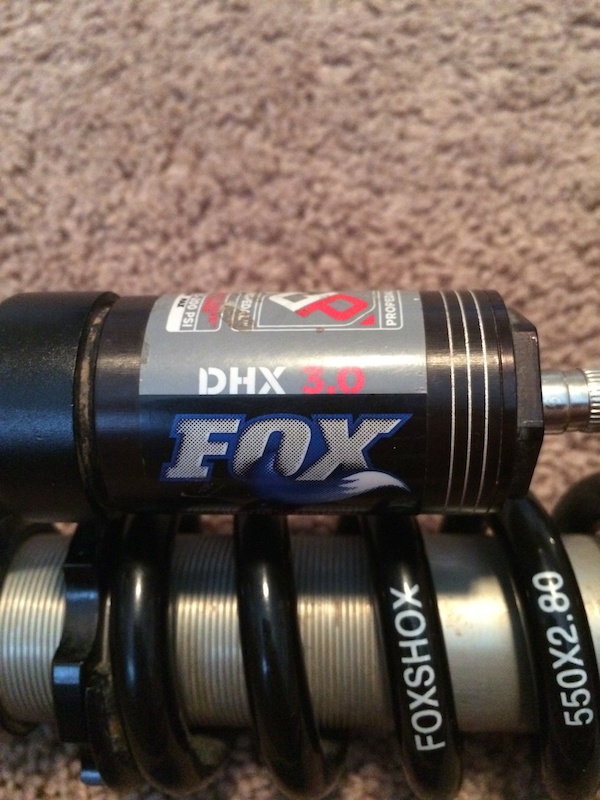 2010 FOX DHX 3.0 Rebuilt last year