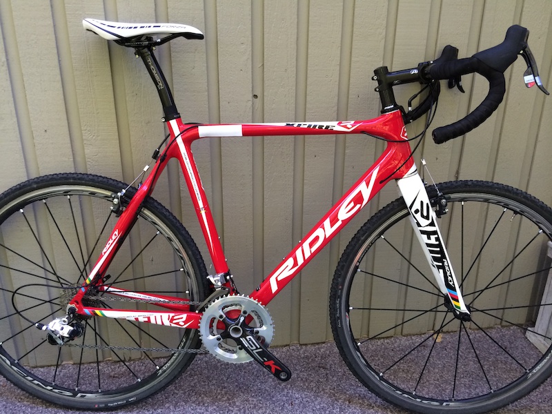 2014 2013 Ridley X-Fire Carbon Cyclocross - MASSIVE UPGRADES For Sale