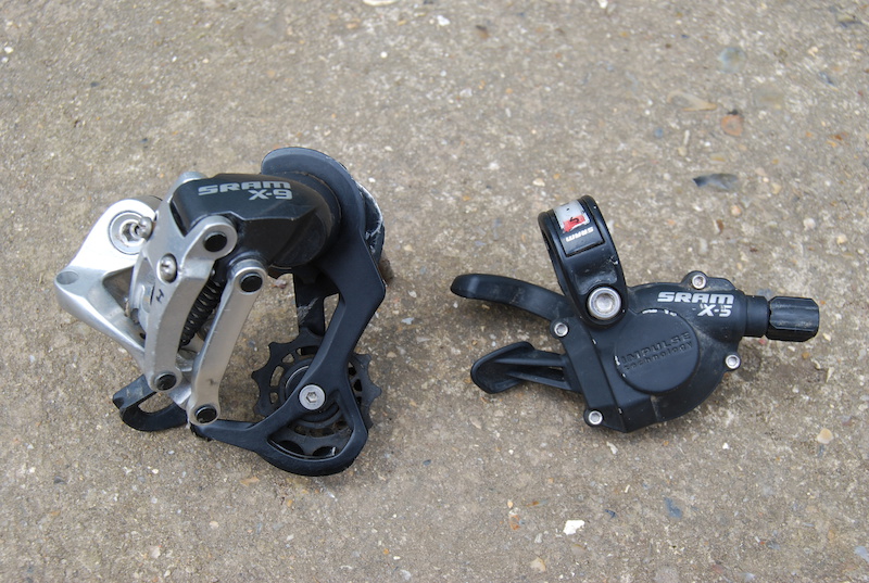 2013 Sram X5 9sp Shifters and X9 Derailleur