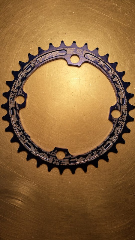 2015 New Raceface 34t 104 Narrow Wide Chainring