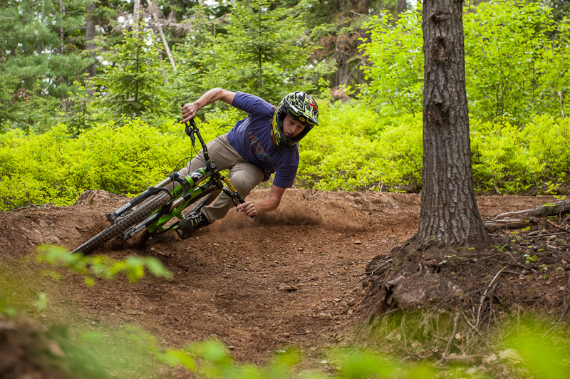 Corkscrew Mountain Biking Trail Kellogg, Idaho