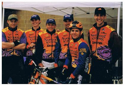 Nantucket Nectars team pic1997 . Me on the far left, Cindy, Bill Hellweg, Tony V, John Rourke on far right.
