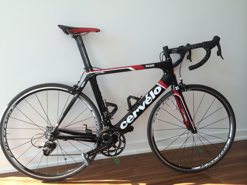 2012 Cervelo S2 58cm Aero Road Bike With Sram Rival For Sale