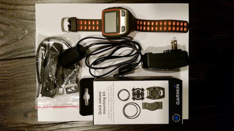 2013 Garmin 310xt with Quick Release kit and Heart Rate Strap