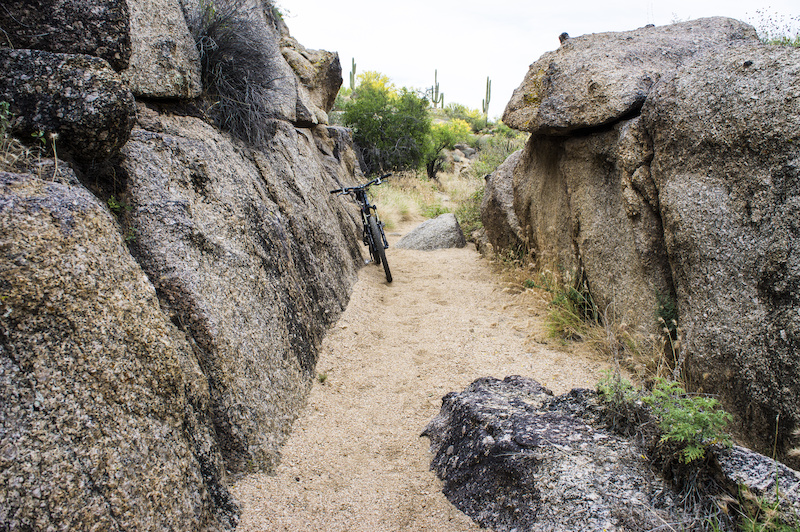 Coyote Canyon Mountain Biking Trail Fountain Hills