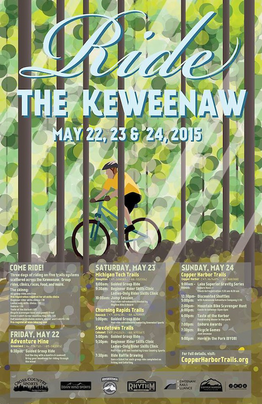 Ride the Keweenaw Lake Superior Gravity Series Starts This Weekend