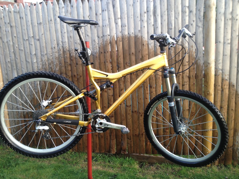 2005 Specialized S Works Stump Jumper FSR 120 size Medium For Sale