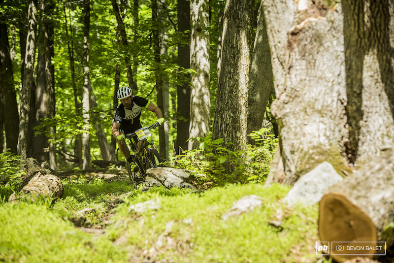Erik Eiseman of Chicago Illinois is one solid rider for a midwest business man. Erik is back for his second year of Singletrack Summer Camp saying that he just enjoys the week of playing in the woods with friends.