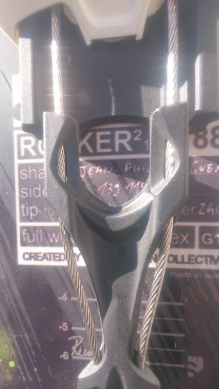 2013 Salomon Rocker2 115 188cm with marker schizo jester binding