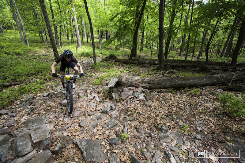 Is this really on the enduro segment Cameron Dodge of Colt Training Systems hammers out the last bit of the first of five stages on the day. East Coast Rocks is something special flat can be harder then steep sometimes.