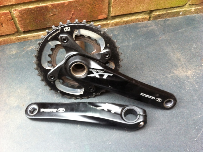 shimano xt crankset 10 speed