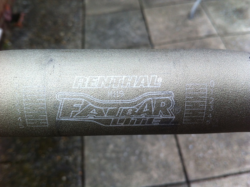2013 Renthal Fatbar Lite M119 740mm