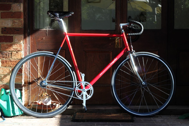 2010 61cm Specialized Langster Steel frame fork headset For Sale