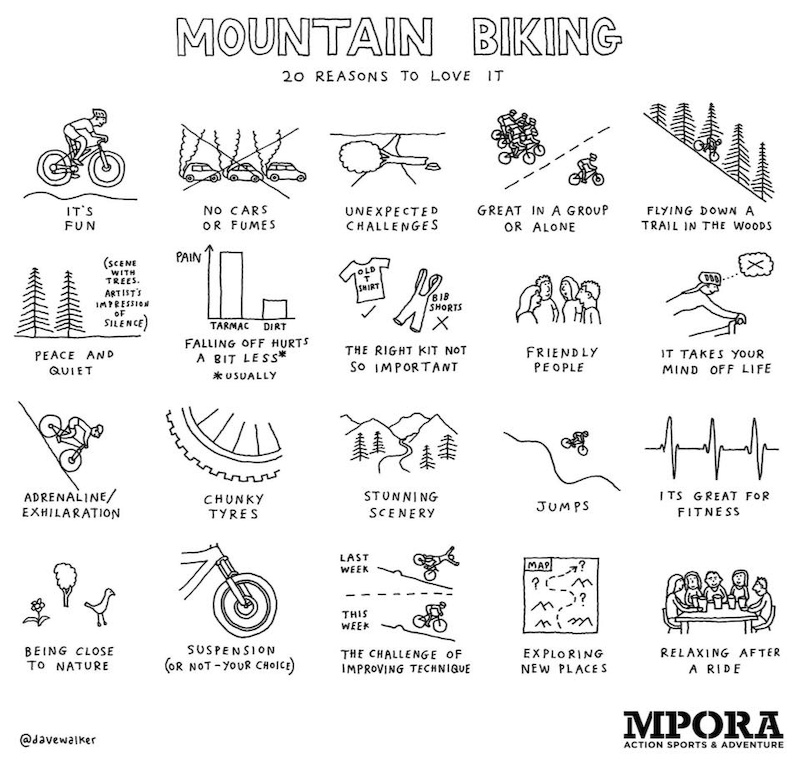 This is why we love mountain biking