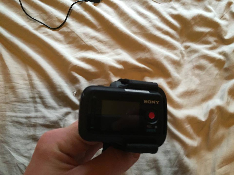 0 Sony action cam as100v