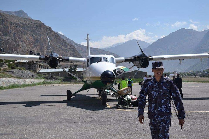 flight to jomsom are safe and sound to visit mustang