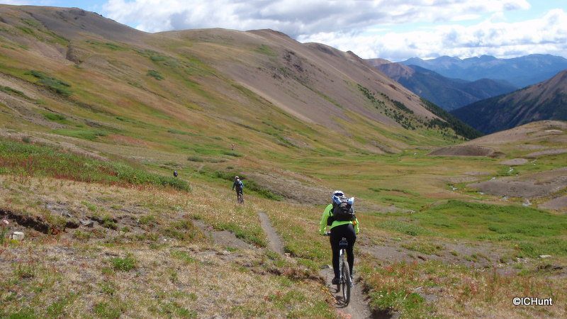 Descending from Lorna Pass towards Tyaughton Creek