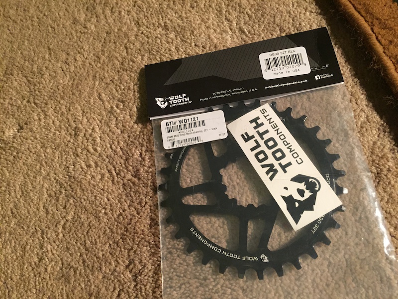 2015 Wolf Tooth Components direct mount 32 tooth SRAM BB30