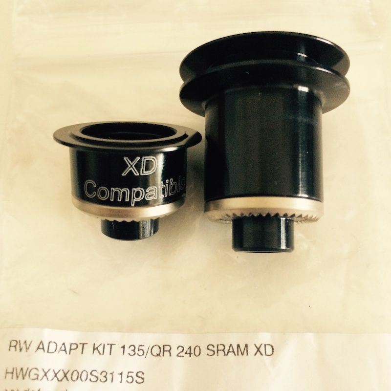 2015 DT Swiss Conversion Kit 12mm to QR Rear XD compatible &gt;NE