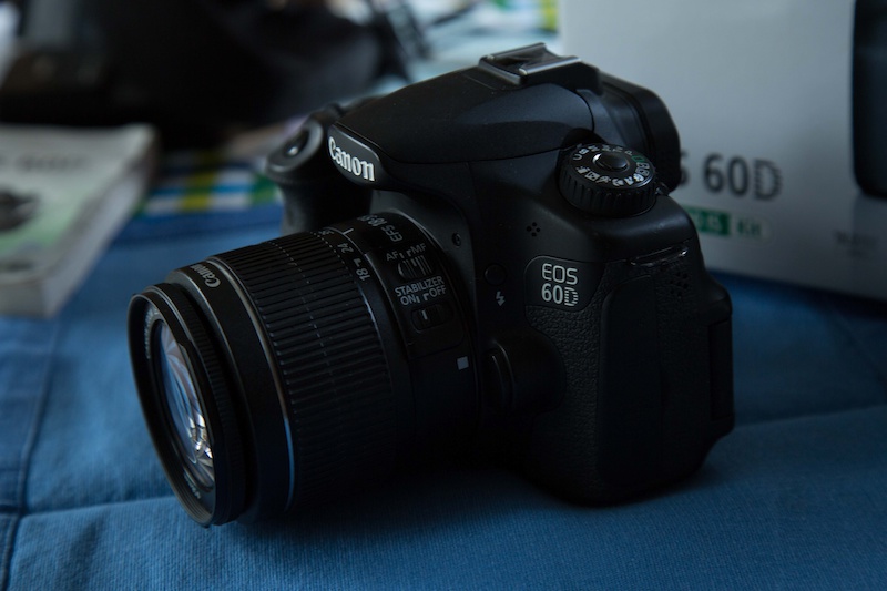 0 Canon 60D DSLR + lenses