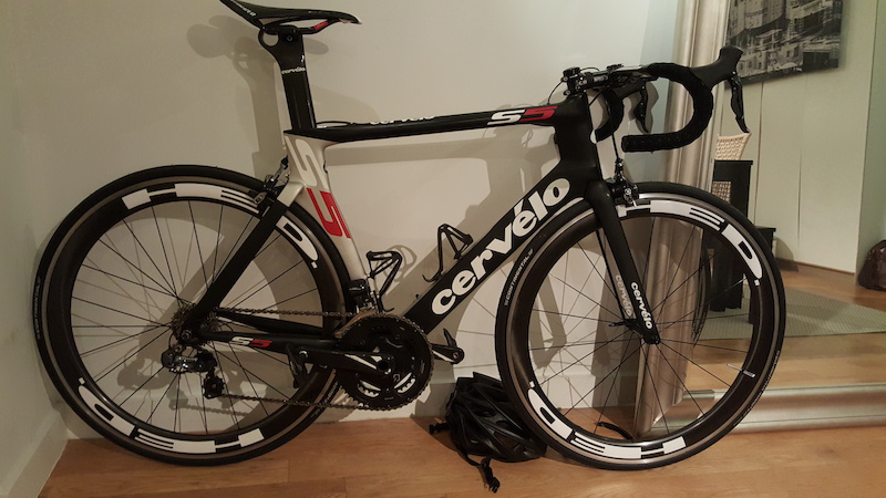 2014 Cervelo S5 - 56 - 6870, Quarq, Zipp For Sale