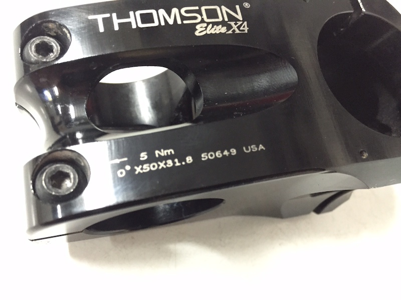 0 Thompson X4 50mm Stem