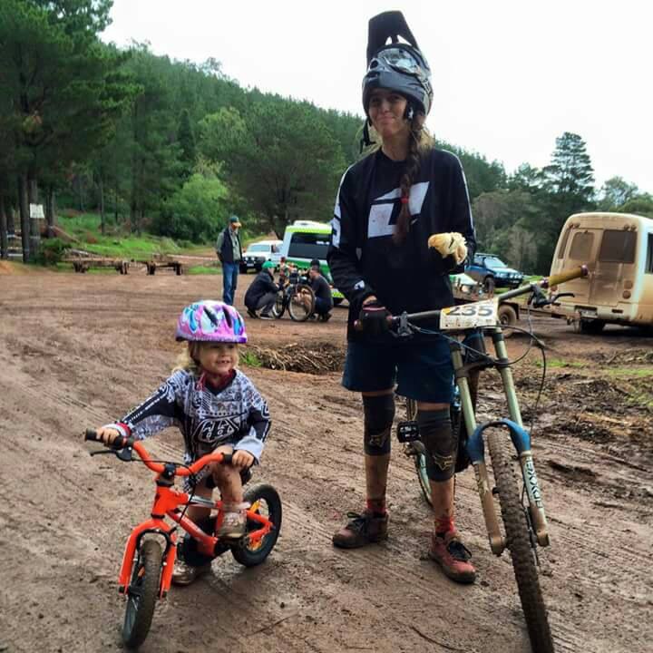 Me and this amazing 2 year old shredder who can ride with peddals!!! watch out for this upcoming shredder! aka my little riding buddy :)