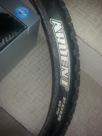 0 New Schwalbe Hans Dampf and Maxxis Ardent Combo