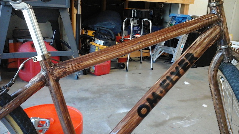 2009 SE Racing OM Flyer Limited Edition Wood Grain For Sale