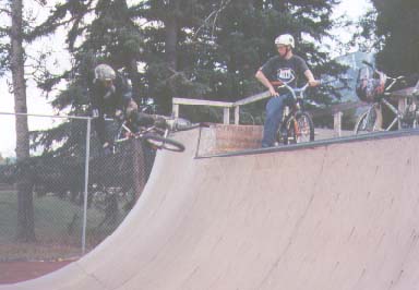 this is just a simple flowing invert off the extension... this mini is so fun to ride.. 