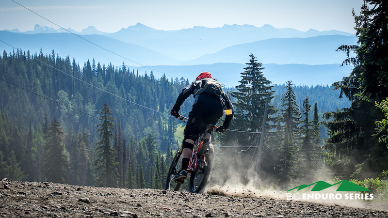 at Silver Star Bike Park in North Vancouver, British Columbia, Canada