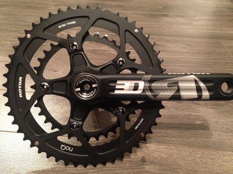 Rotor 3D30 crankset Brand new For Sale