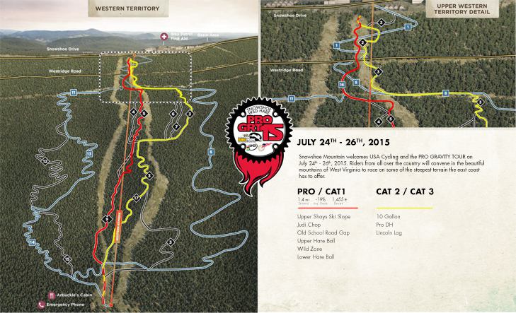 snowshoe mountain bike trail map