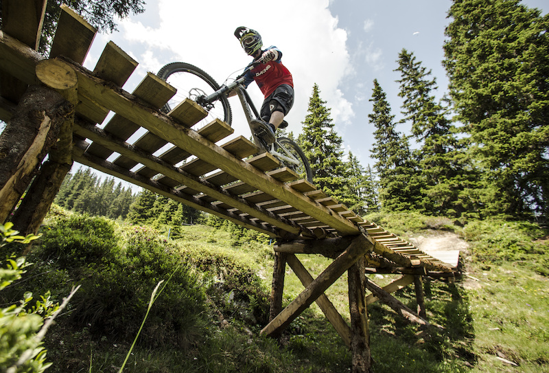 The Never end Trail at Flims-Laax built by Velosolutions and Claudio Caluori.