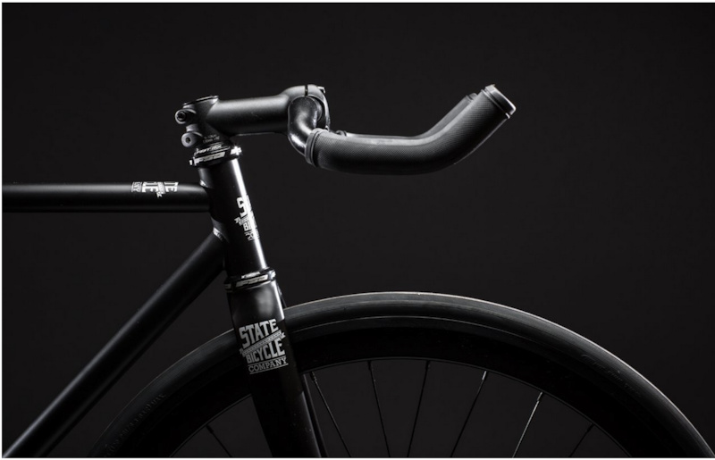 0 State Bicycles Matte Black Contender