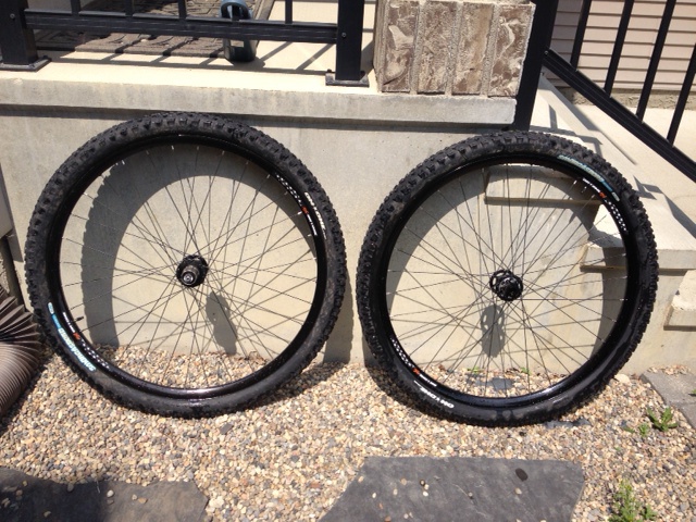 2013 On One 29er Reet'ard Trail wheels w/ tubes &amp; tires