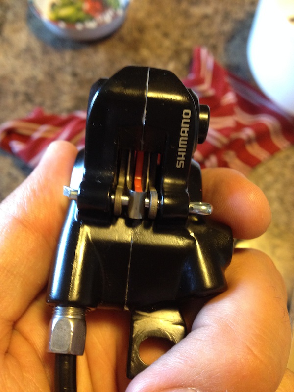 2015 Shimano M355 right/rear hyd disc brake / mineral oil kit