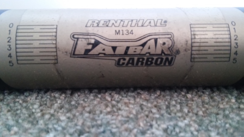 2015 Renthal Fatbar Carbon -780mm width- 20mm rise