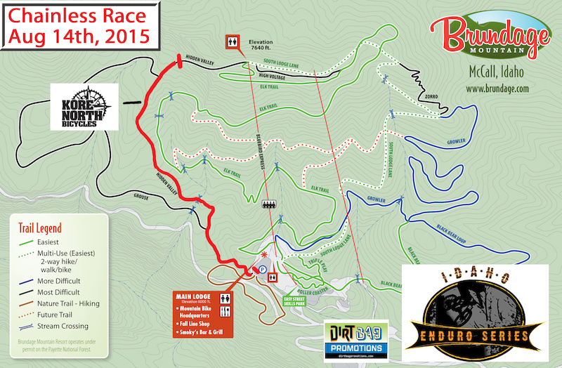 Final Race Map Announced for the Idaho Enduro Series - Pinkbike