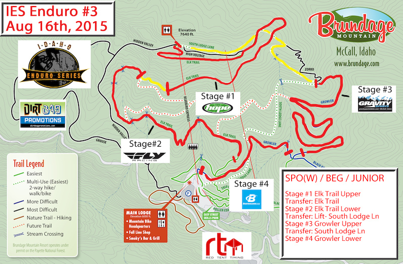 Final Race Map Announced for the Idaho Enduro Series - Pinkbike