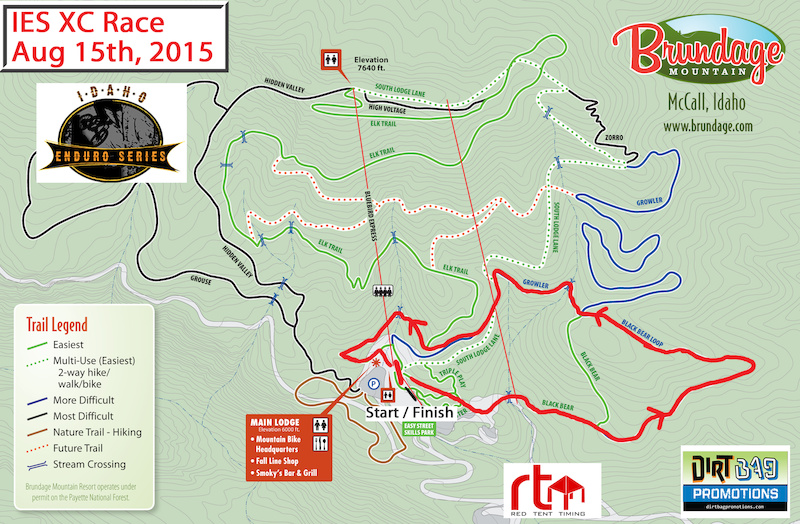 Final Race Map Announced for the Idaho Enduro Series - Pinkbike